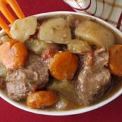 Beef Stew - bagged & cooked in crockpot