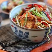 Sweet and Sour Pork Noodles