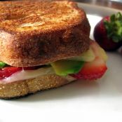 Avocado & Strawberry Grilled Cheese