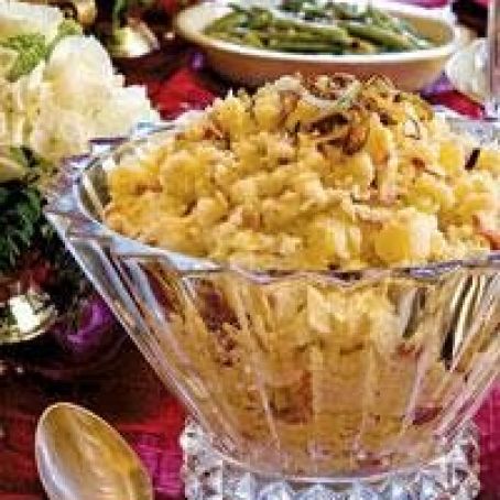 Twice Baked Mashed Potatoes