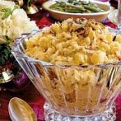 Twice Baked Mashed Potatoes