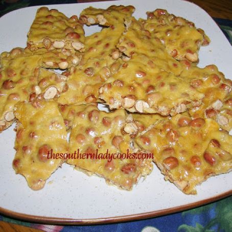Microwave Peanut Brittle