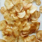 Homemade BBQ Potato Chips