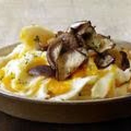 Shiitake-Squash Mashed Potatoes