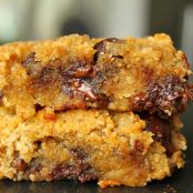 bars - coconut butter chocolate chip blondies