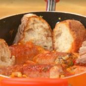 Prosciutto-Wrapped Chicken with Cannellini Beans