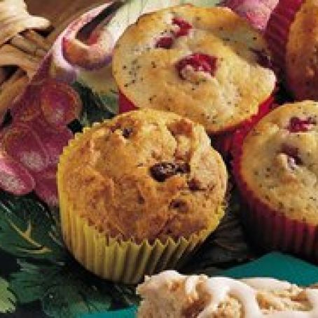 Pumpkin-Cranberry Muffins