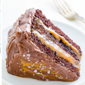 Salted Caramel Chocolate Cake