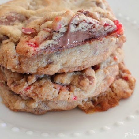 Cherry, Chocolate Chunk and Marshmallow Cookies
