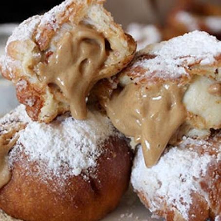 Fried Peanut Butter Bombs