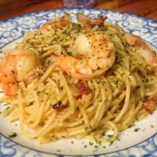 Shrimp Spaghetti Carbonara