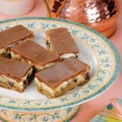 CHOCOLATE CHEESE LAYERED BARS