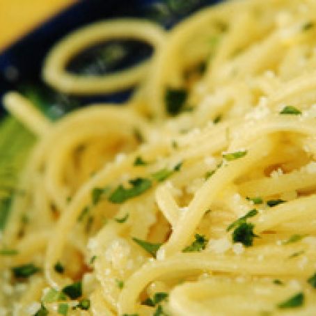 Spaghetti al Limone: Spaghetti with Lemon Sauce