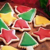 Glazed Butter Cookies Recipe