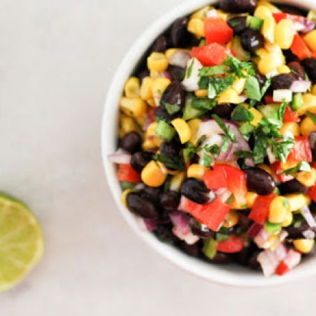 Thai Black Bean and Corn Salad