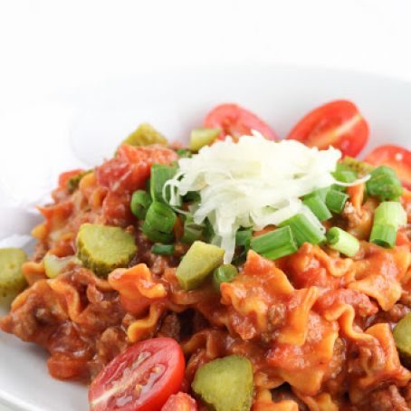 Easy Hamburger Casserole