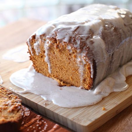 Glazed Dulce De Leche Pound Cake