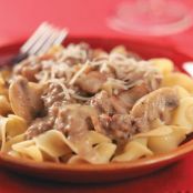 Beef & Bacon Stroganoff