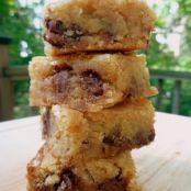 Chocolate Chip Graham Cracker Blondies