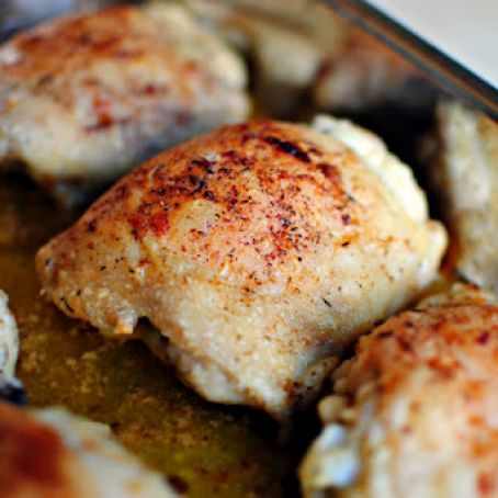 My Mom's Homestyle Baked Chicken