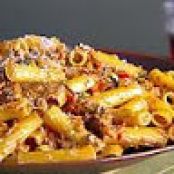 Rigatoni with Vegetable Bolognese