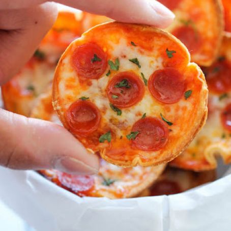 Mini Deep Dish Pizzas