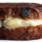 Banana and Fromage Blanc Grilled Cheese