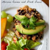 Slow Cooker Mexican Quinoa and Black Beans (vegan slow cooker recipe)