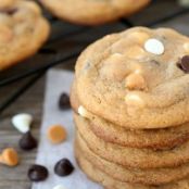 Butterscotch Pudding Triple Chip Cookies