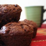 MUFFINS****Chocolate Zucchini Muffins with Five Spice