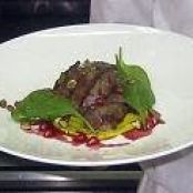 GRILLED WOOD PIGEON w/PISTACHIO AIOLI