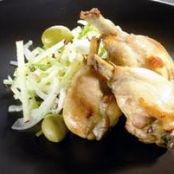 Spiced Chicken Wings and Fennel Salad