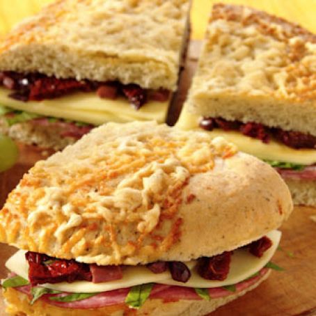 Italian Focaccia Sandwich