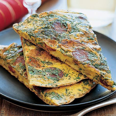 Chilean Chorizo and Herb Tortilla
