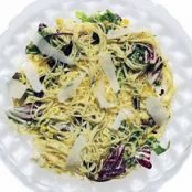 CAPELLINI w/RICOTTA, ROASTED GARLIC & CORN