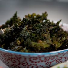 Crispy Chili Kale Chips - Katie Lee