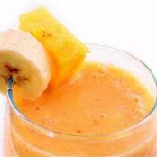 Pineapple, Orange and Banana Smoothie