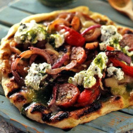 Bobby Flay's Grilled Pizza #1