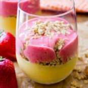 Strawberry Mango Breakfast Smoothie