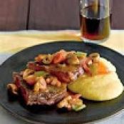 Italian Pork with Creamy Polenta