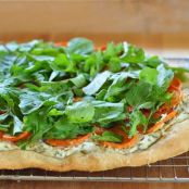 Sweet Potato, Ricotta and Arugula Flat Bread