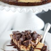 Deep Dish Peanut Butter Cheesecake Brownies
