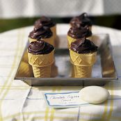 Chocolate Cupcake Cones