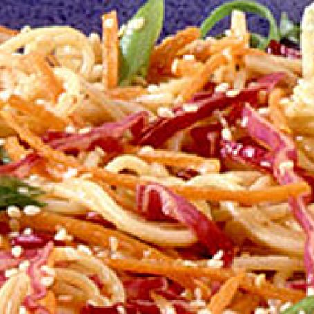 Asian Honey Dijon Noodle Salad