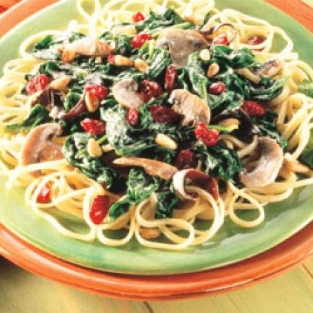 Cranberry Linguine Florentine