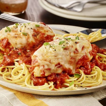 Spicy Tomato-Chicken Parmesan