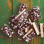 Peppermint Sugar Cookie Bars