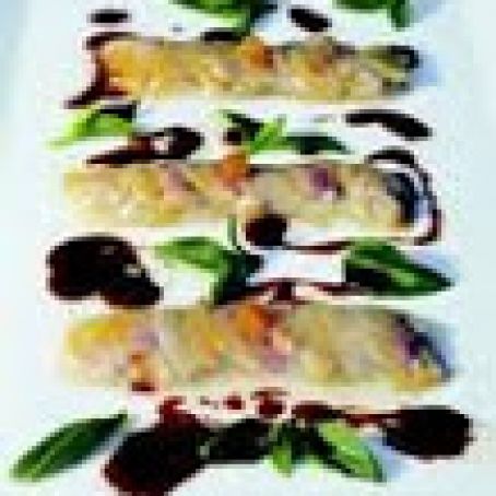 Iberian Bacon Ravioli and Coquinas