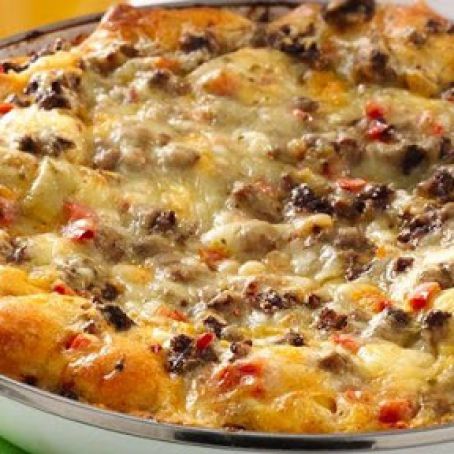 Cheesy Southwest Egg Bake