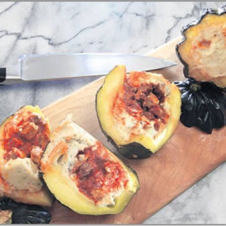 Acorn Squash Tamales